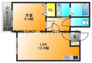 サクスィード花畑の物件間取画像